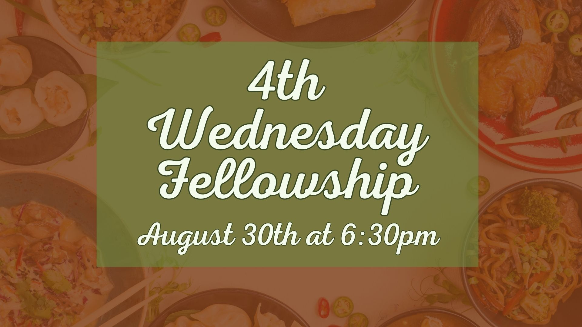 4th Wednesday Fellowship
